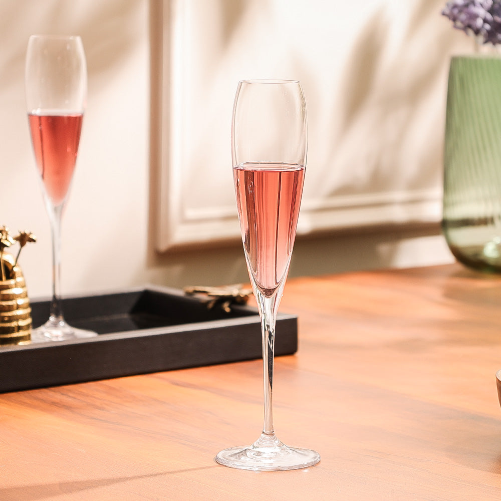 Perla Champagne Flutes 190ml, Set of 4