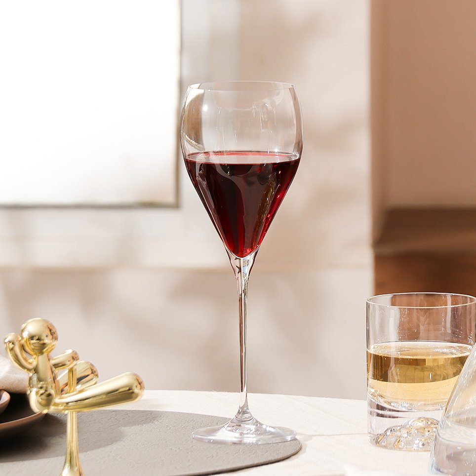 Perla Red Wine Glasses 510ml, Set of 4