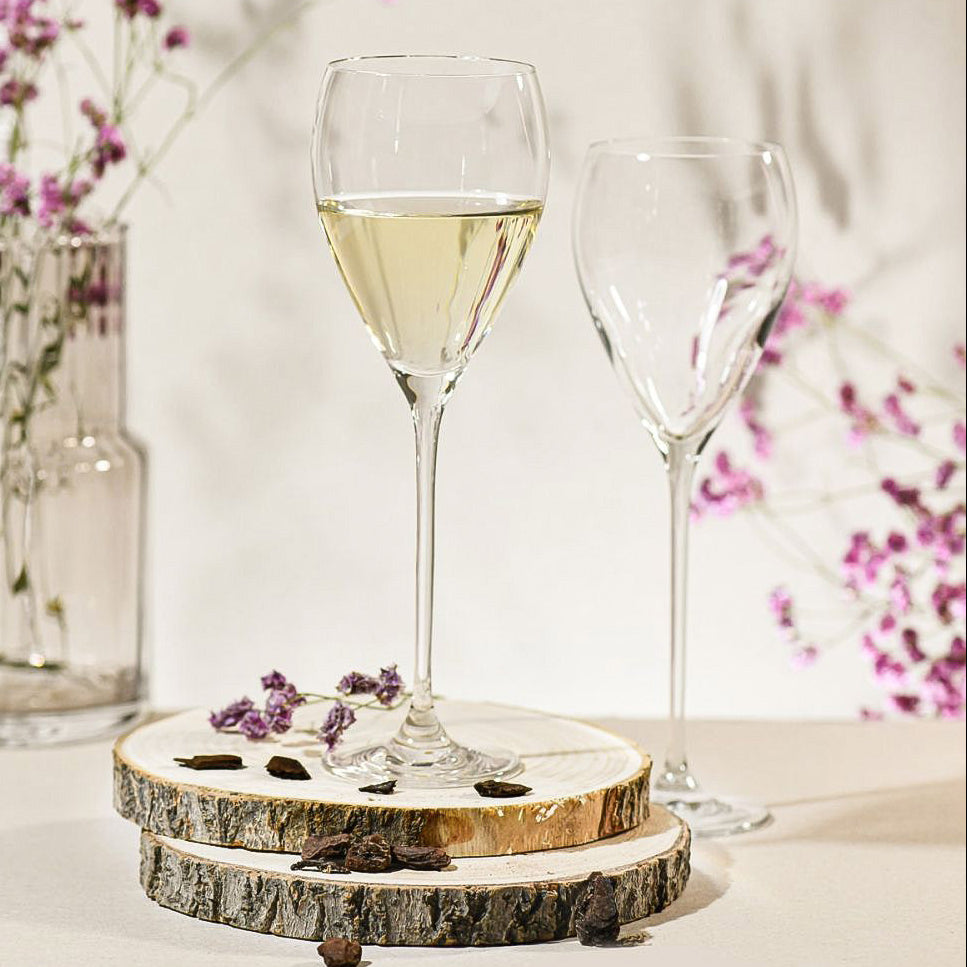 Perla White Wine Glasses 340ml, Set of 4