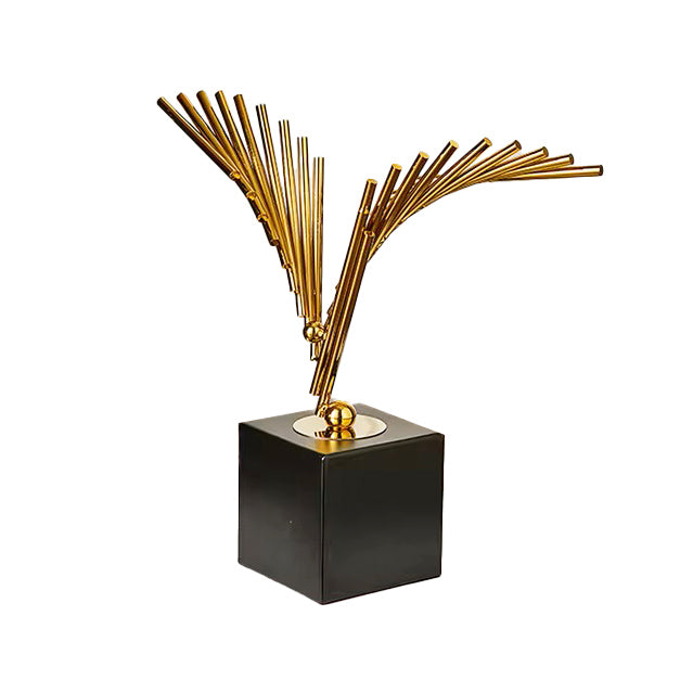 Glide Decorative Sculpture - Gold