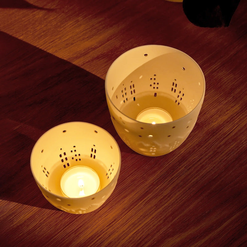 Poetry Village House Tealight Holder Small
