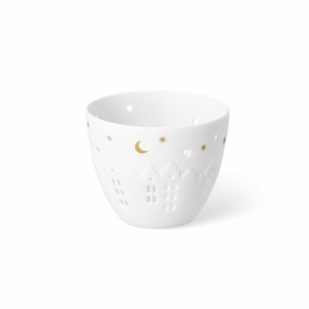 Poetry Village House Tealight Holder Small