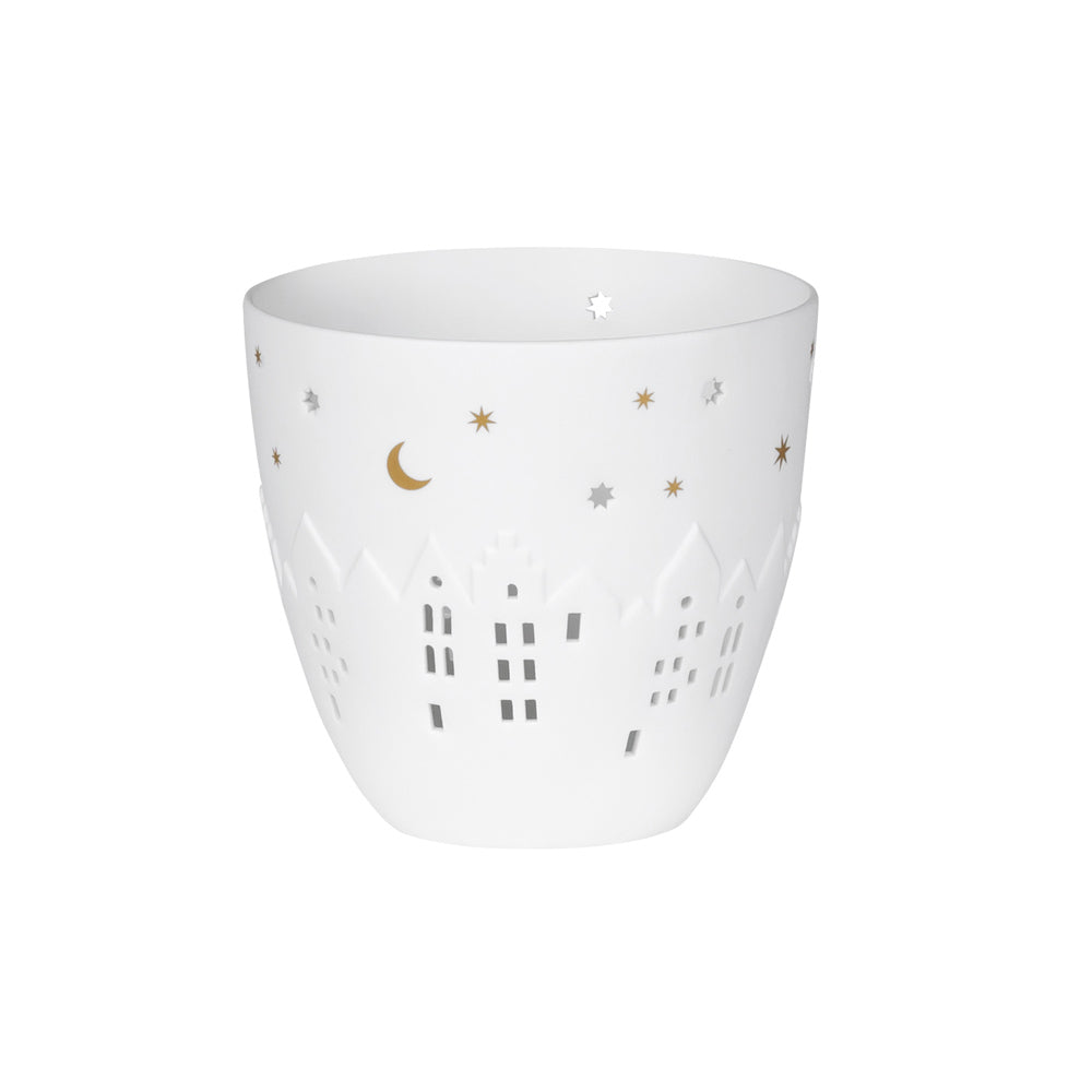 Poetry Village Houses Tealight Holder