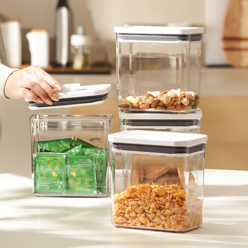 POP 2.0 6-Piece Rectangular Storage Containers Set