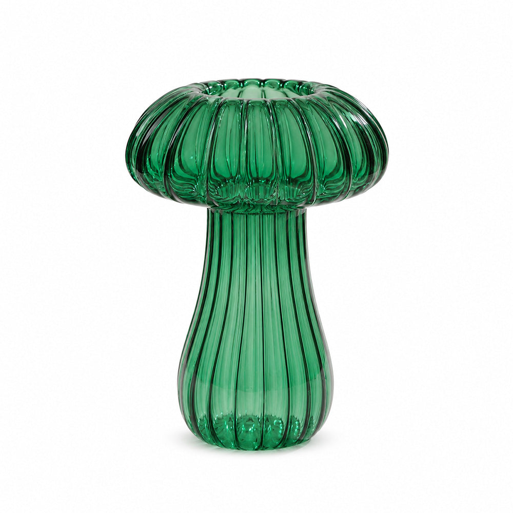 Porcini Mushroom Tealight Holder - Teal