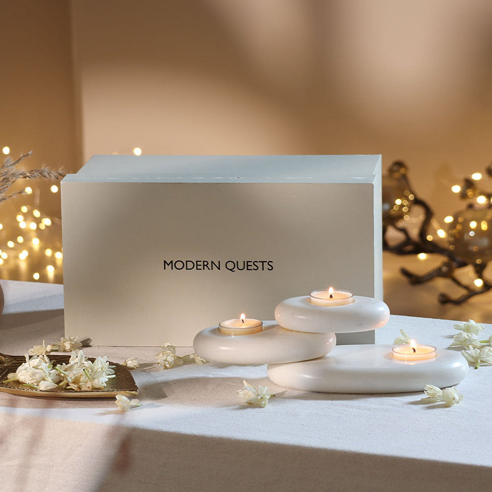 Portia Tiered Tealight Holder Gift Box