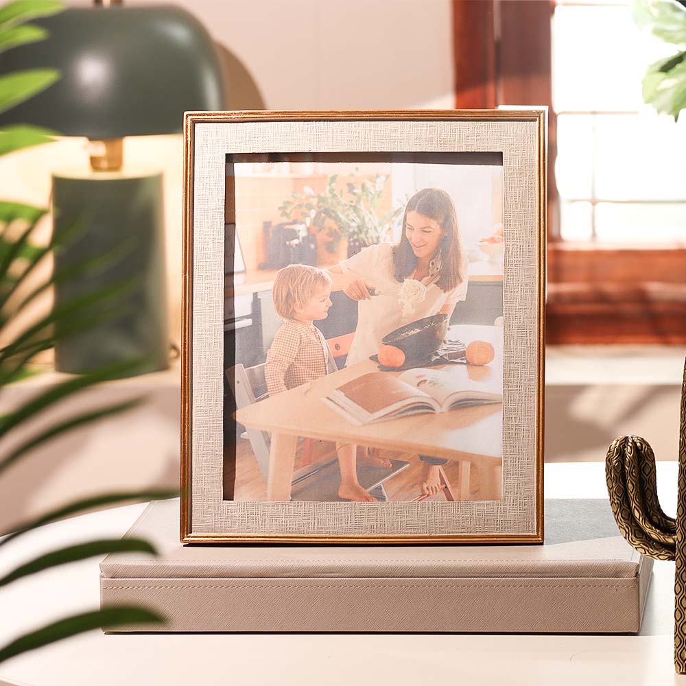 Portico Photo Frame XL - Grey Gold