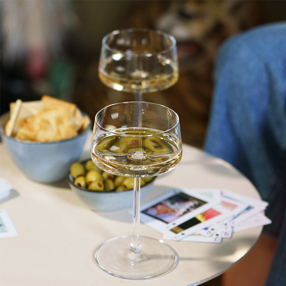 Power Champagne Saucers 275ml, Set of 2