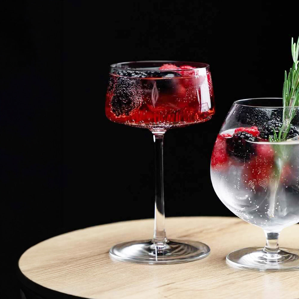 Power Champagne Saucers 275ml, Set of 2