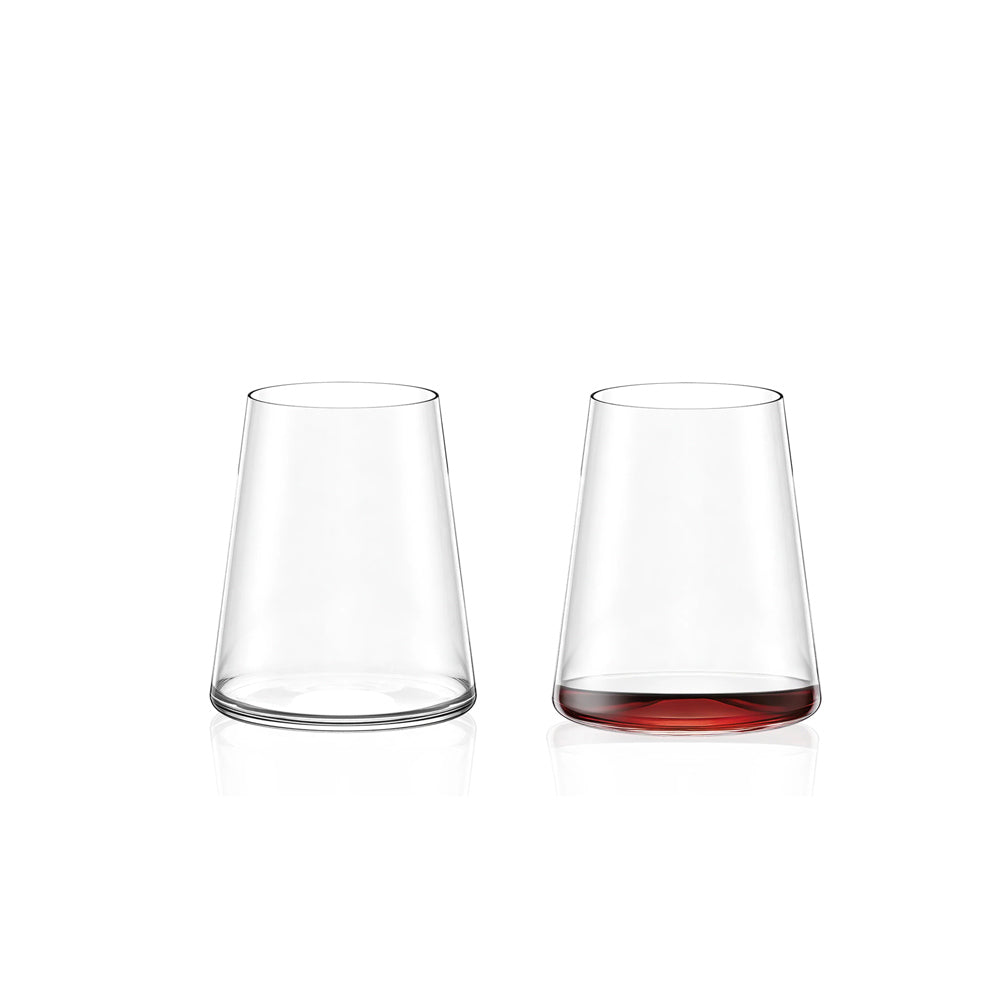 Power Stemless Wine Glasses 520ml, Set of 2