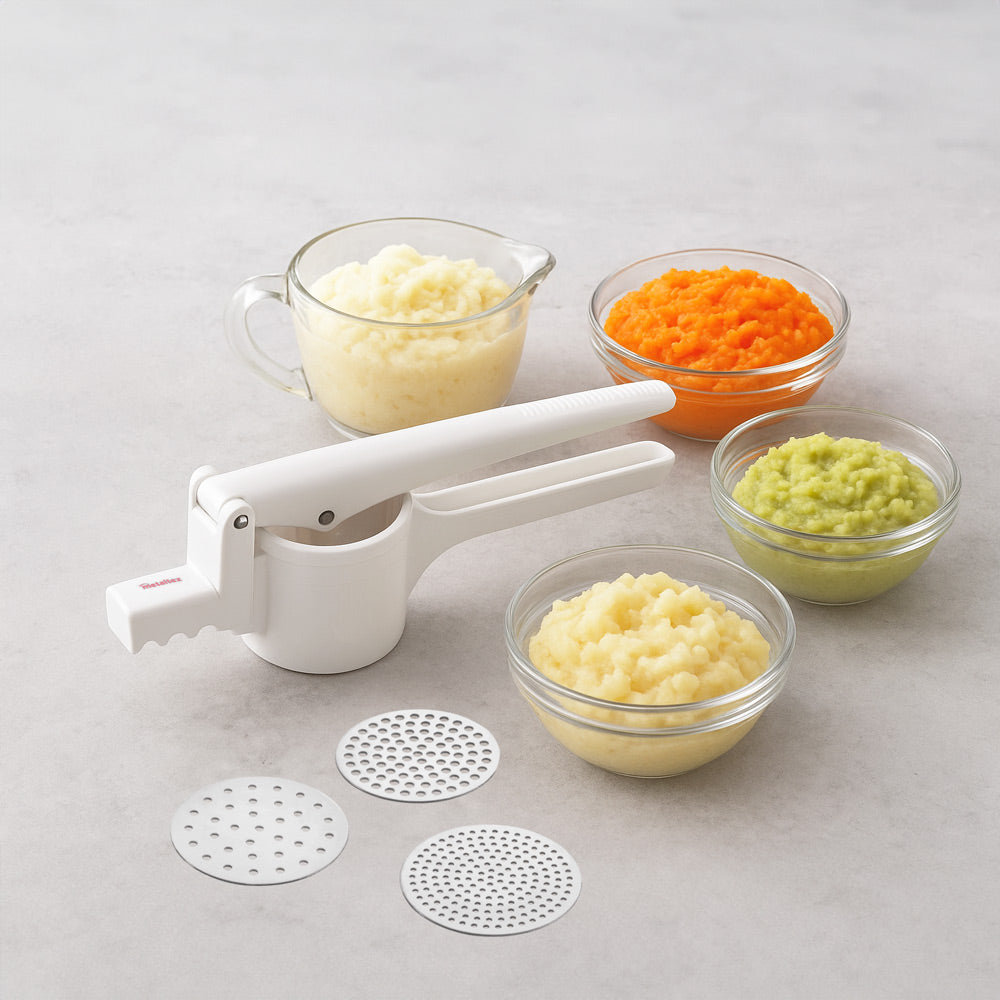 Pressy Vegetable Press - White