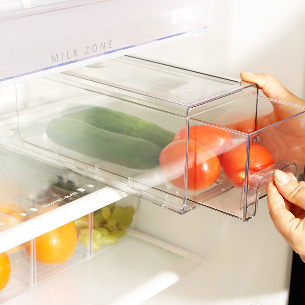 Pret Stackable Fridge Bin Medium - Smoke