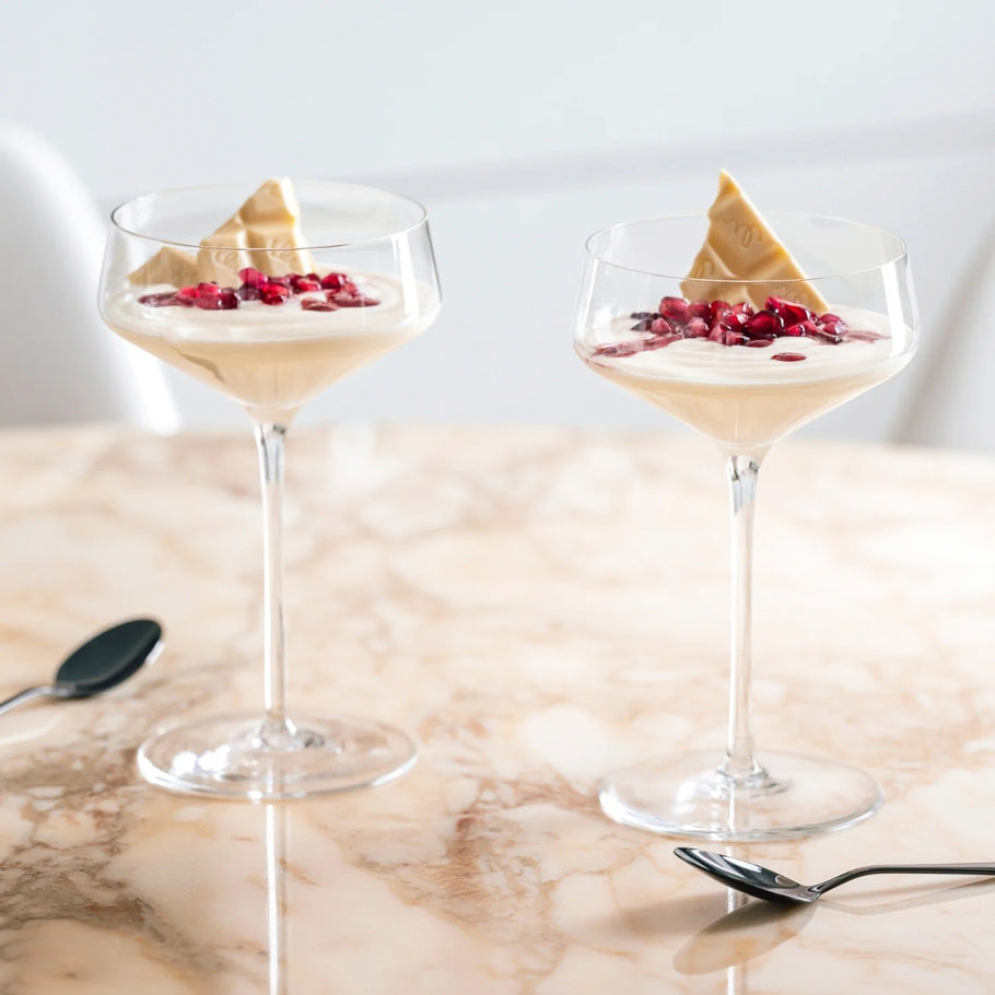 Puccini Champagne Glasses 350ml, Set of 6