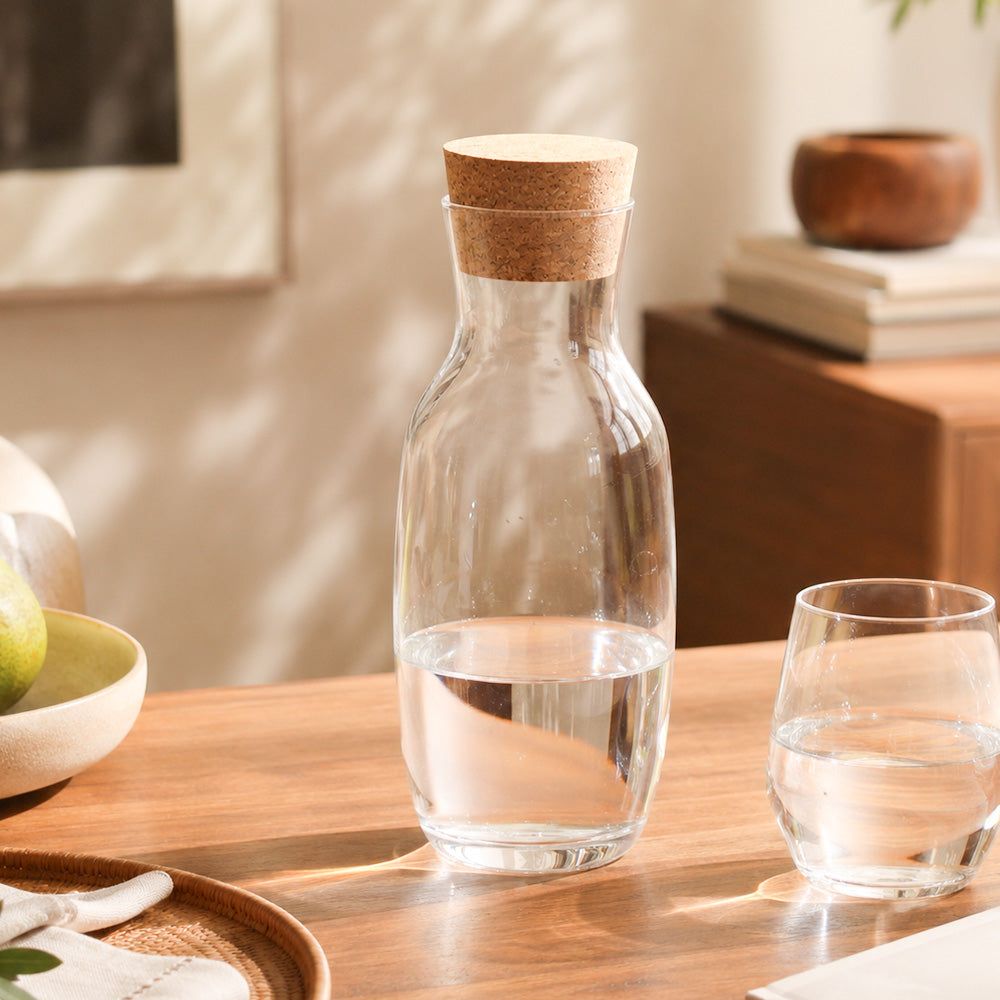 Pure Carafe with Cork Lid 1100ml