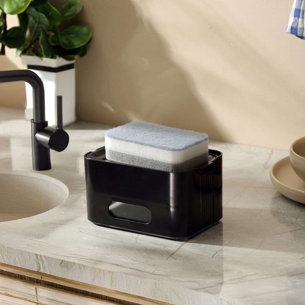 Purex Soap Dispensing Sponge Holder - Black