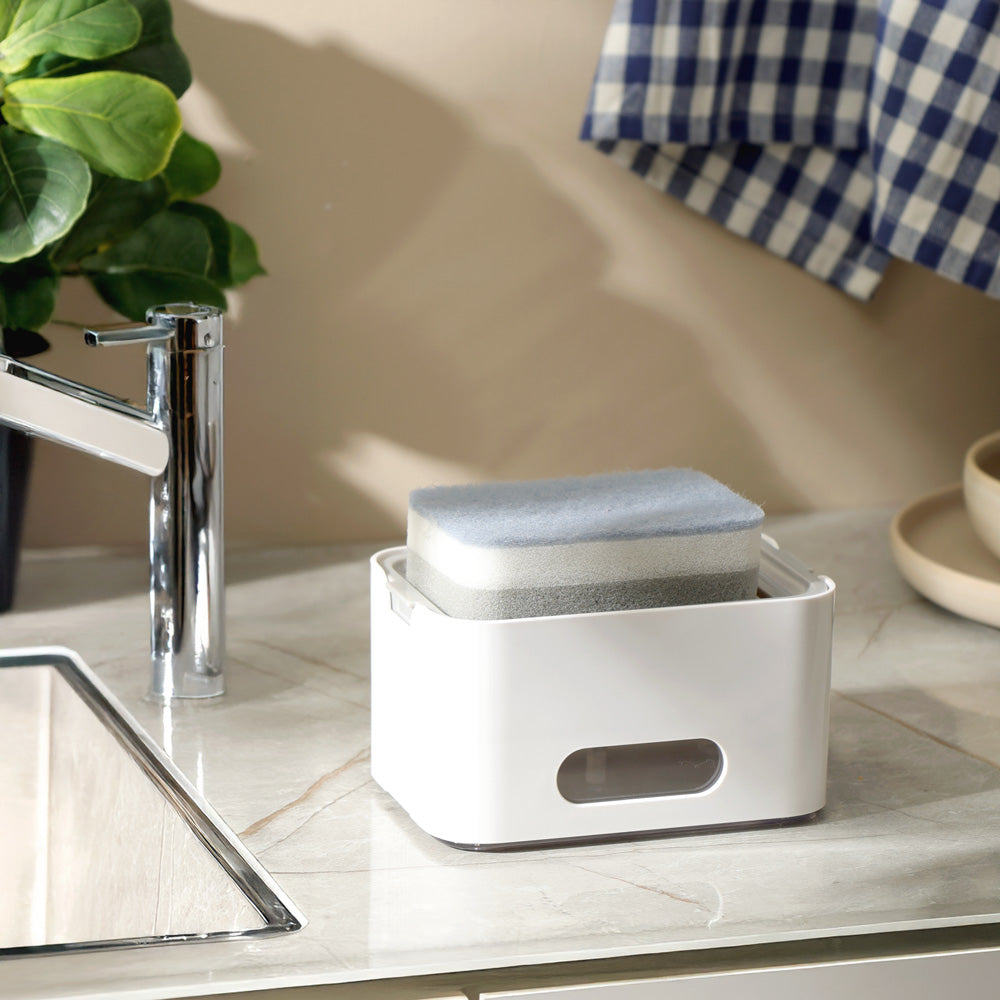 Purex Soap Dispensing Sponge Holder - White