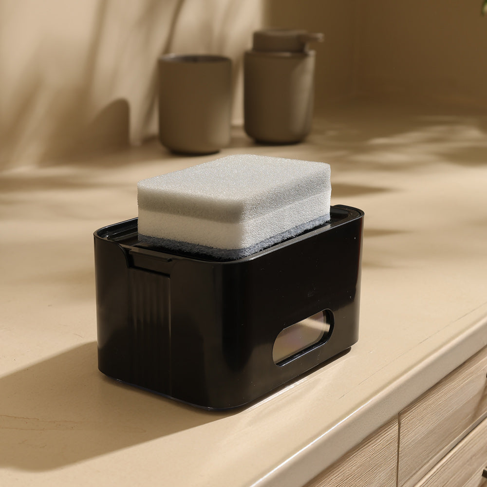 Purex Soap Dispensing Sponge Holder - Black