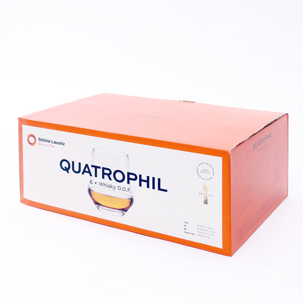 Quatrophil Tumblers 470ml, Set of 6