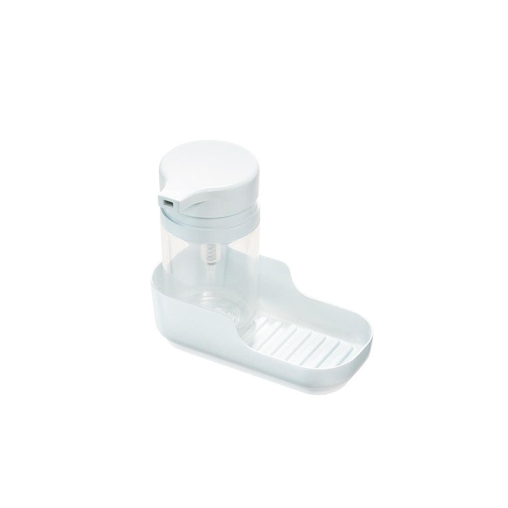 RPP Soap Pump with Tray - White