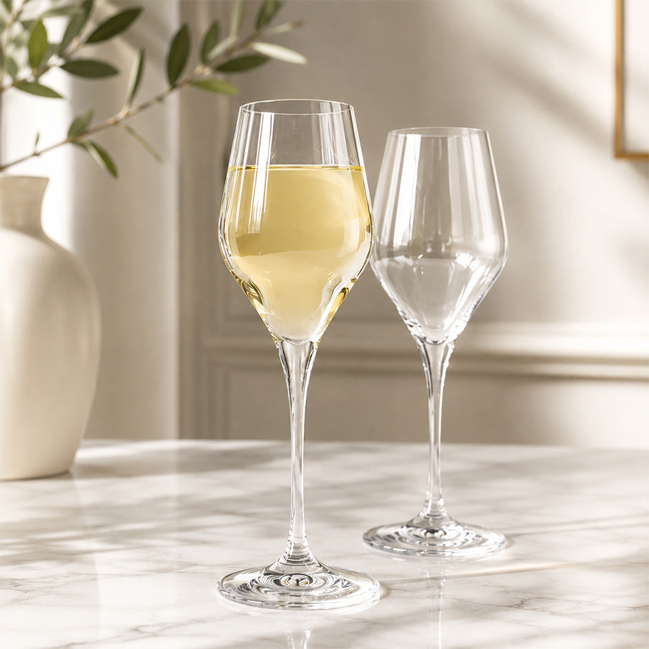 Ray Champagne Glasses 220ml, Set of 4