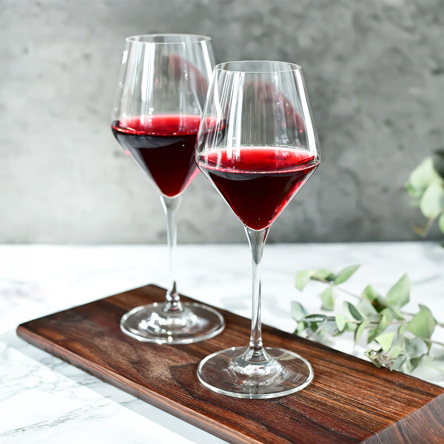 Ray Red Wine Glasses 375ml, Set of 4