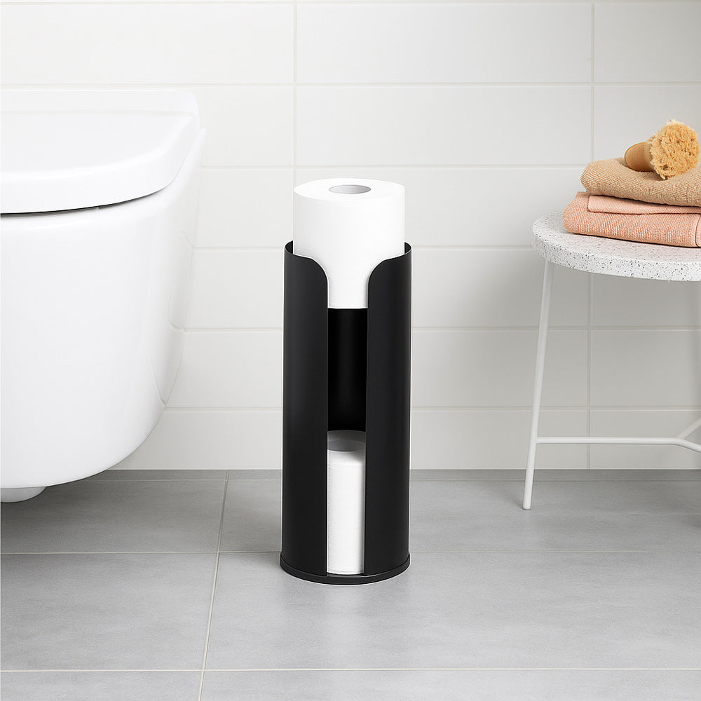 ReNew Toilet Roll Holder - Matte Black