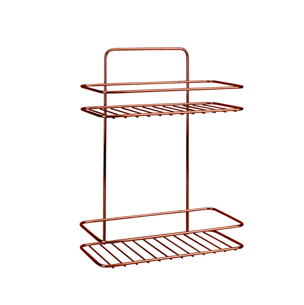 Reflex 2-Tier Rectangular Shelf - Copper