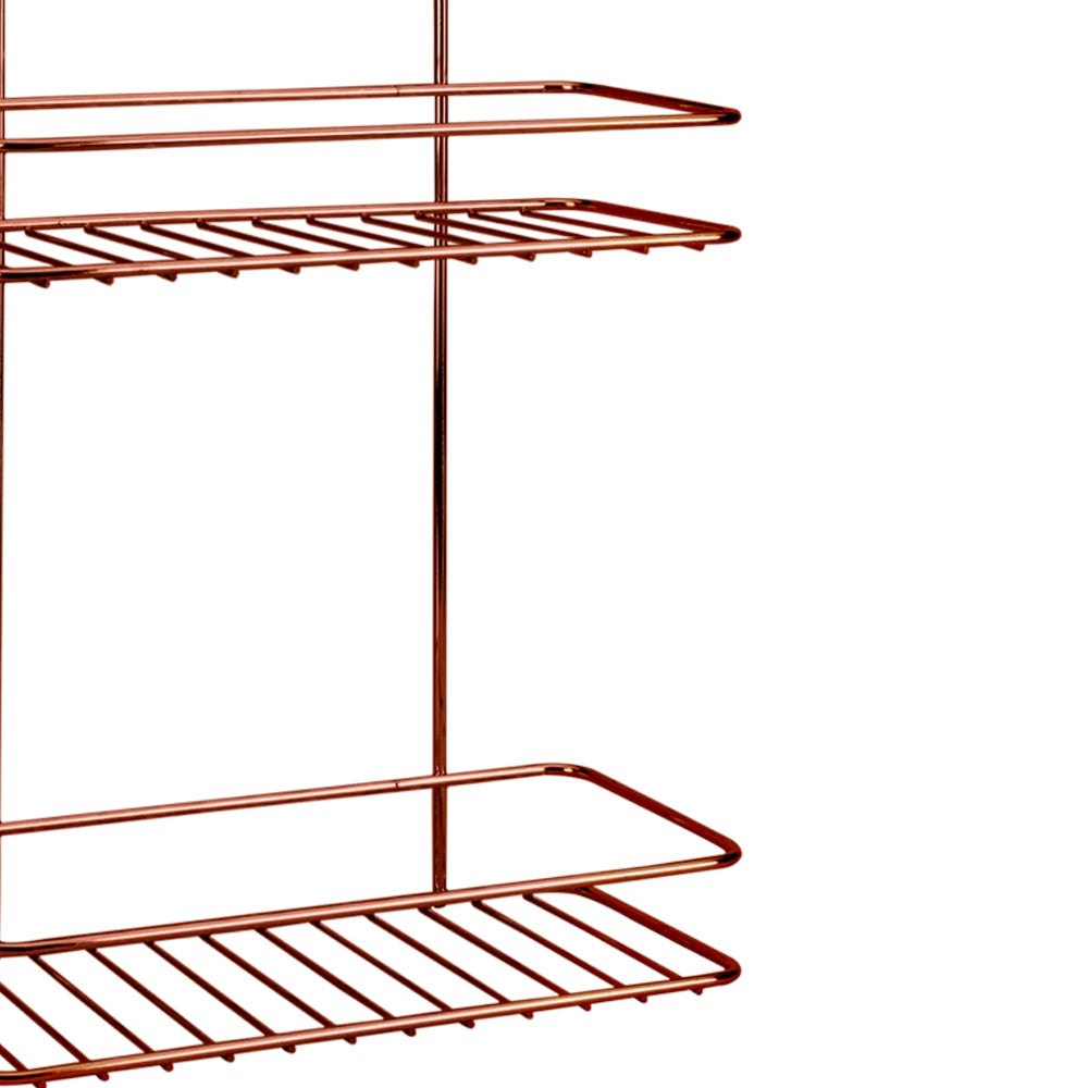 Reflex 2-Tier Rectangular Shelf - Copper