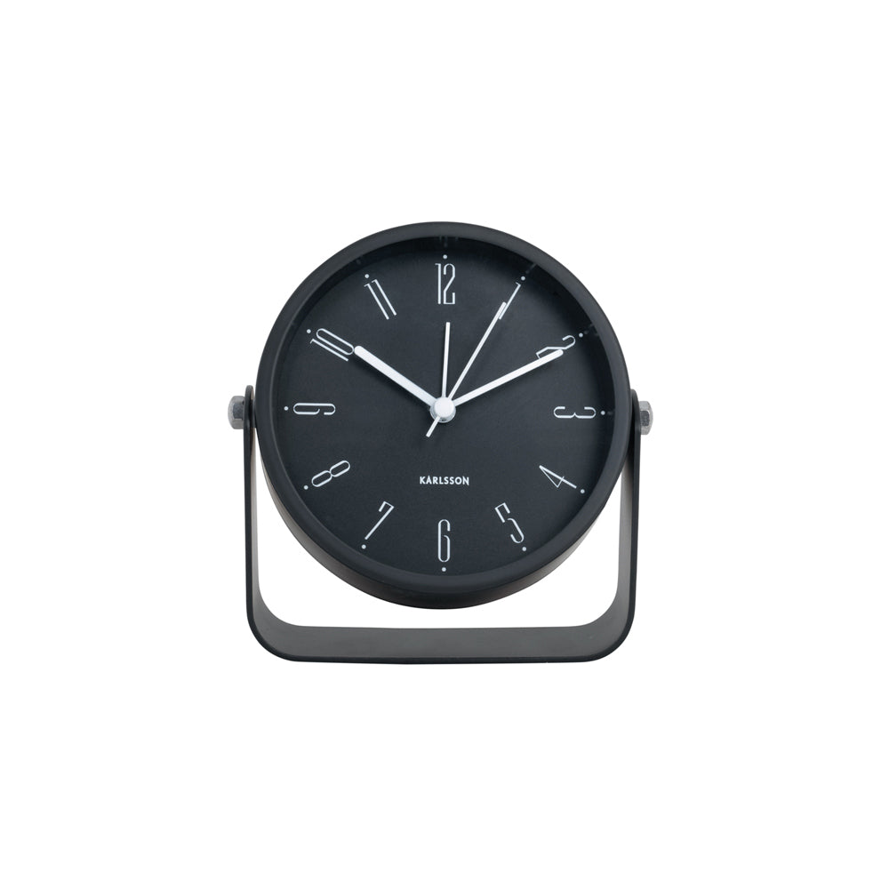 Regal Numbers Alarm Clock - Black