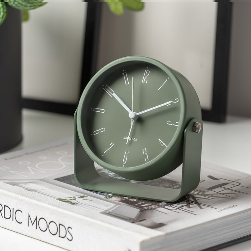 Regal Numbers Alarm Clock - Jungle Green