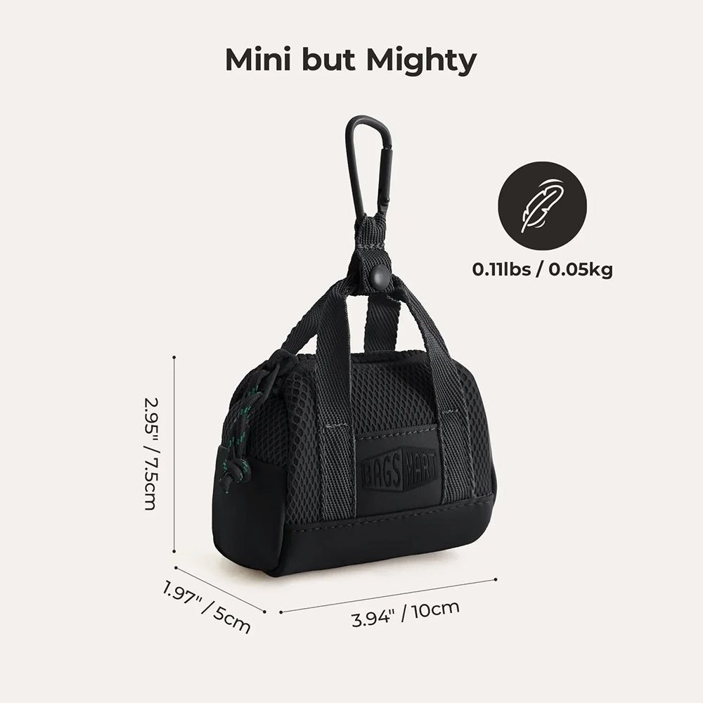 Reiki Airpods Pouch - Black