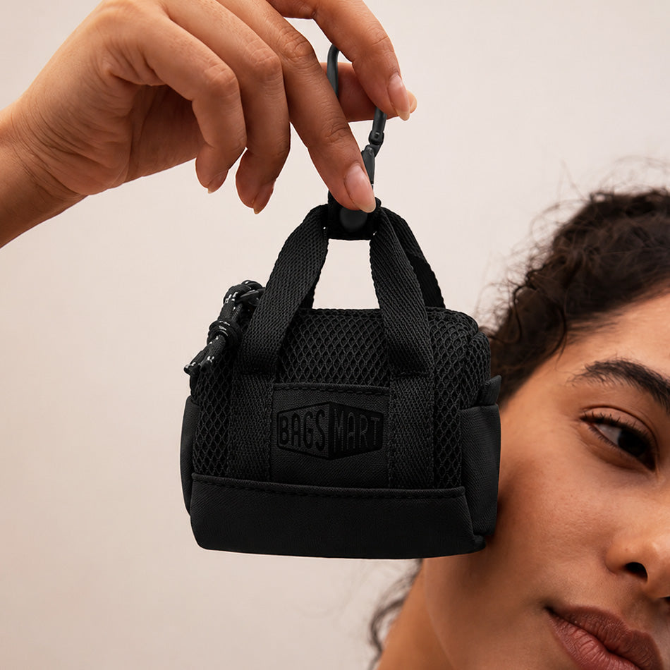 Reiki Airpods Pouch - Black