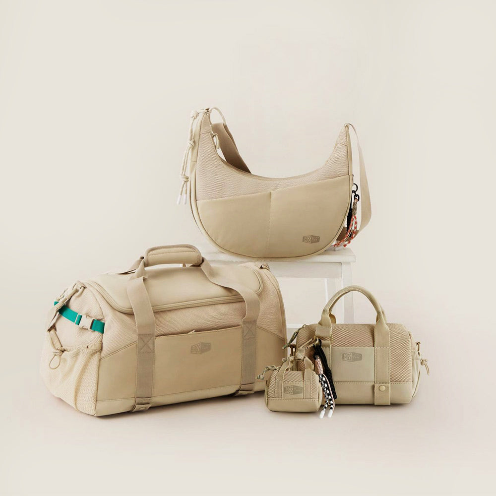 Reiki Classic Mini Duffel Bag - Beige
