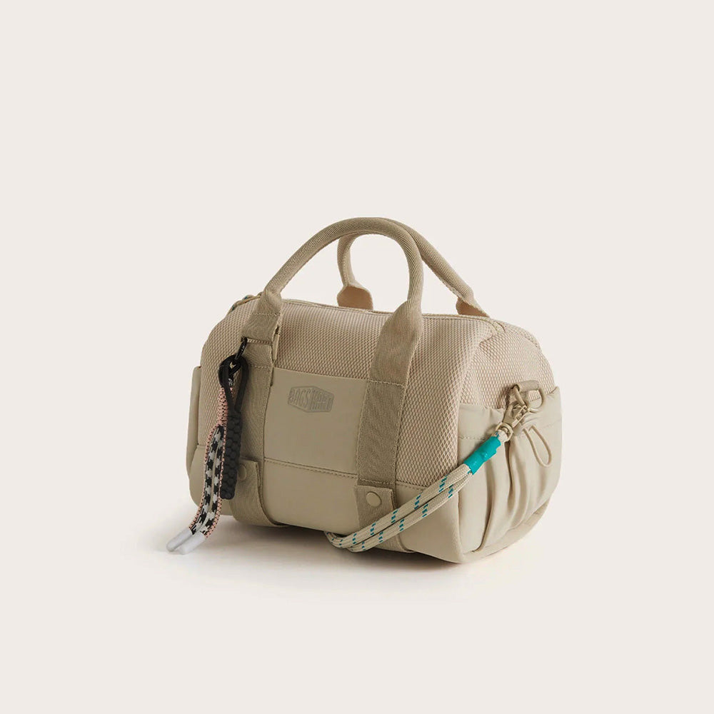 Reiki Classic Mini Duffel Bag - Beige