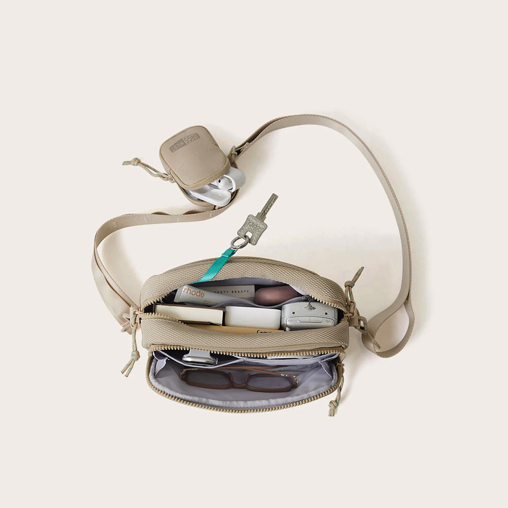 Reiki Crossbody Bag - Beige