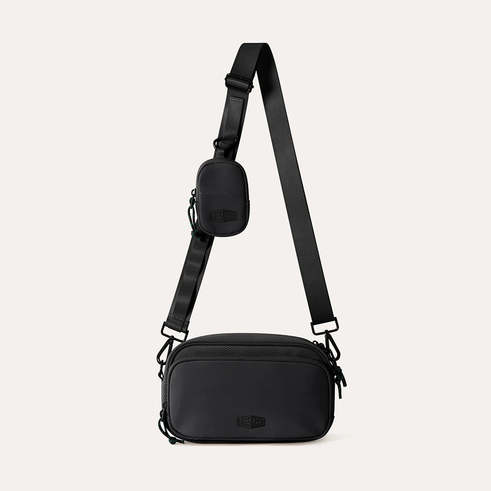Reiki Crossbody Bag - Black