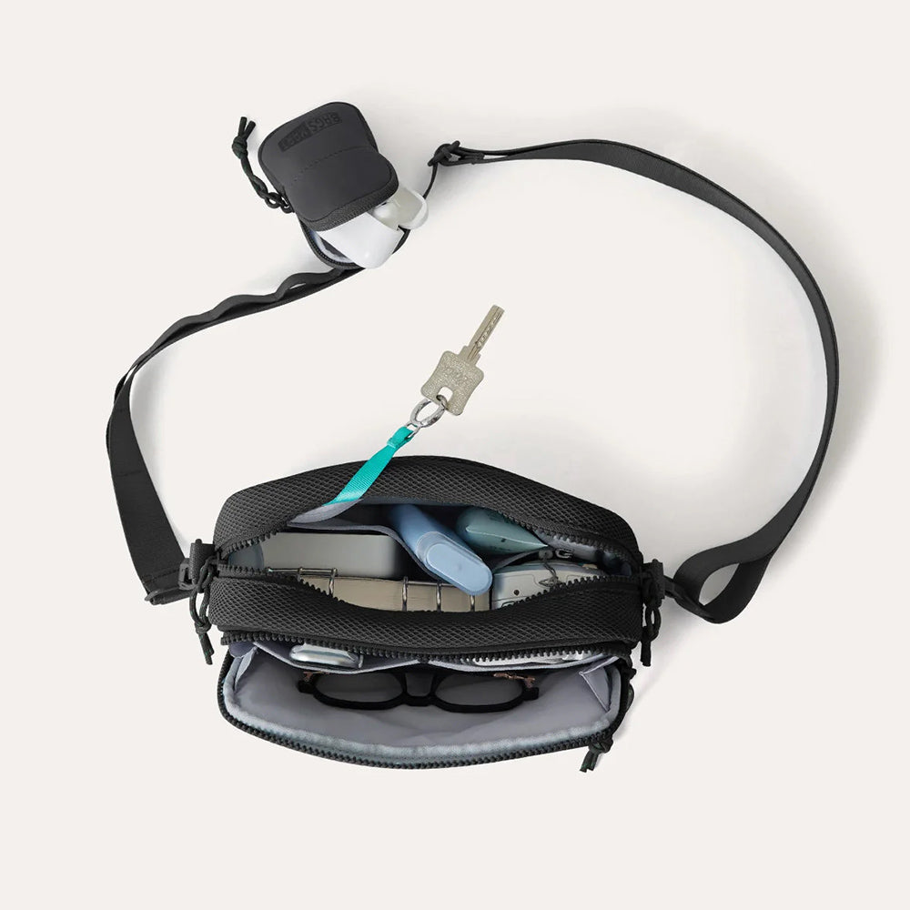 Reiki Crossbody Bag - Black