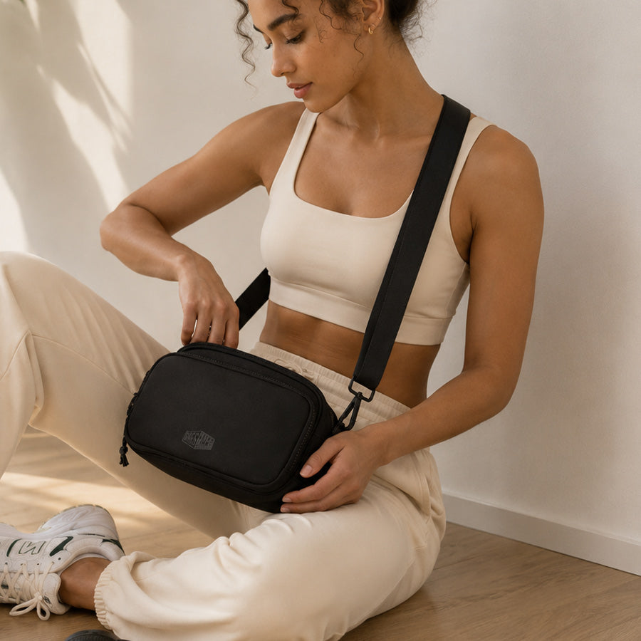 Reiki Crossbody Bag - Black