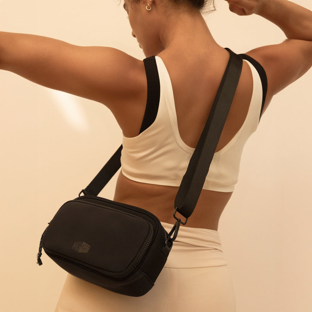 Reiki Crossbody Bag - Black