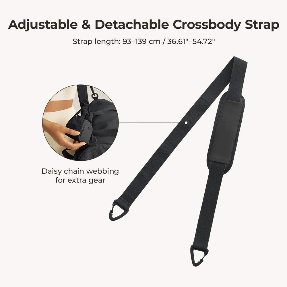 Reiki Gym Duffel Bag - Black