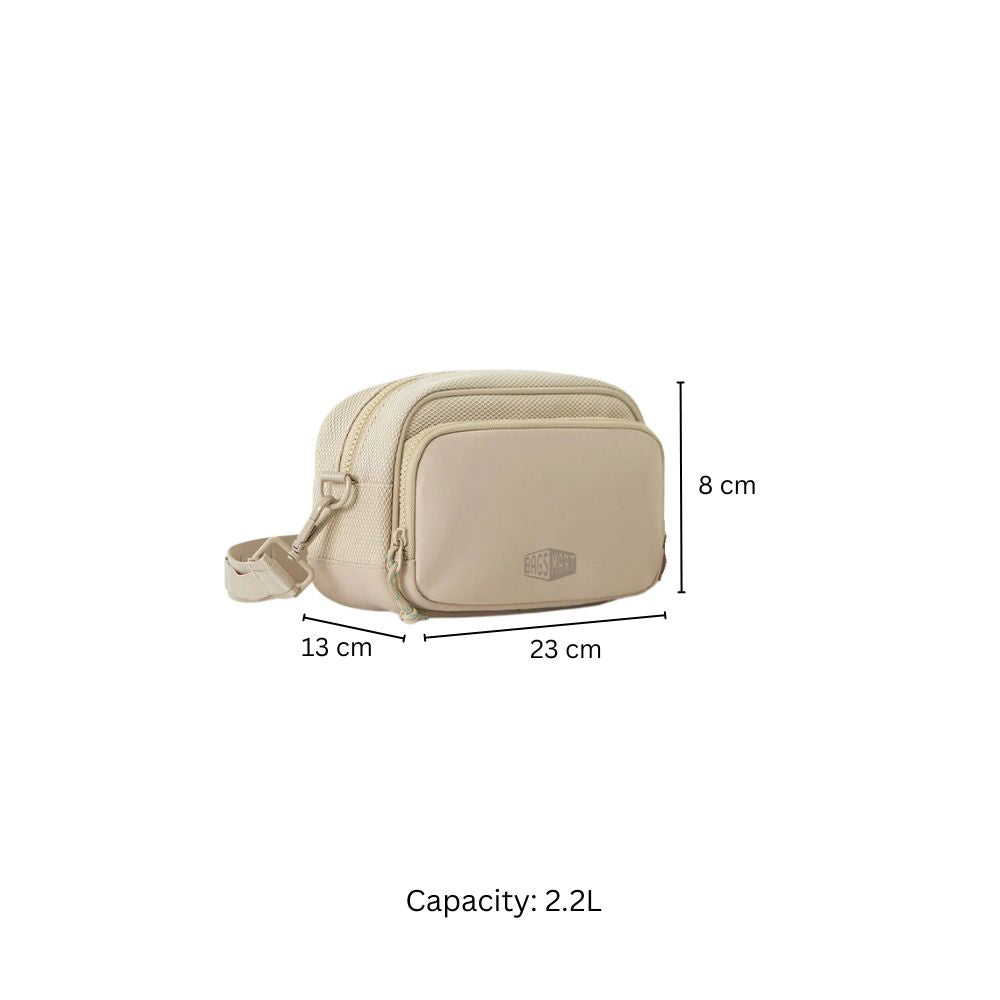 Reiki Crossbody Bag - Beige