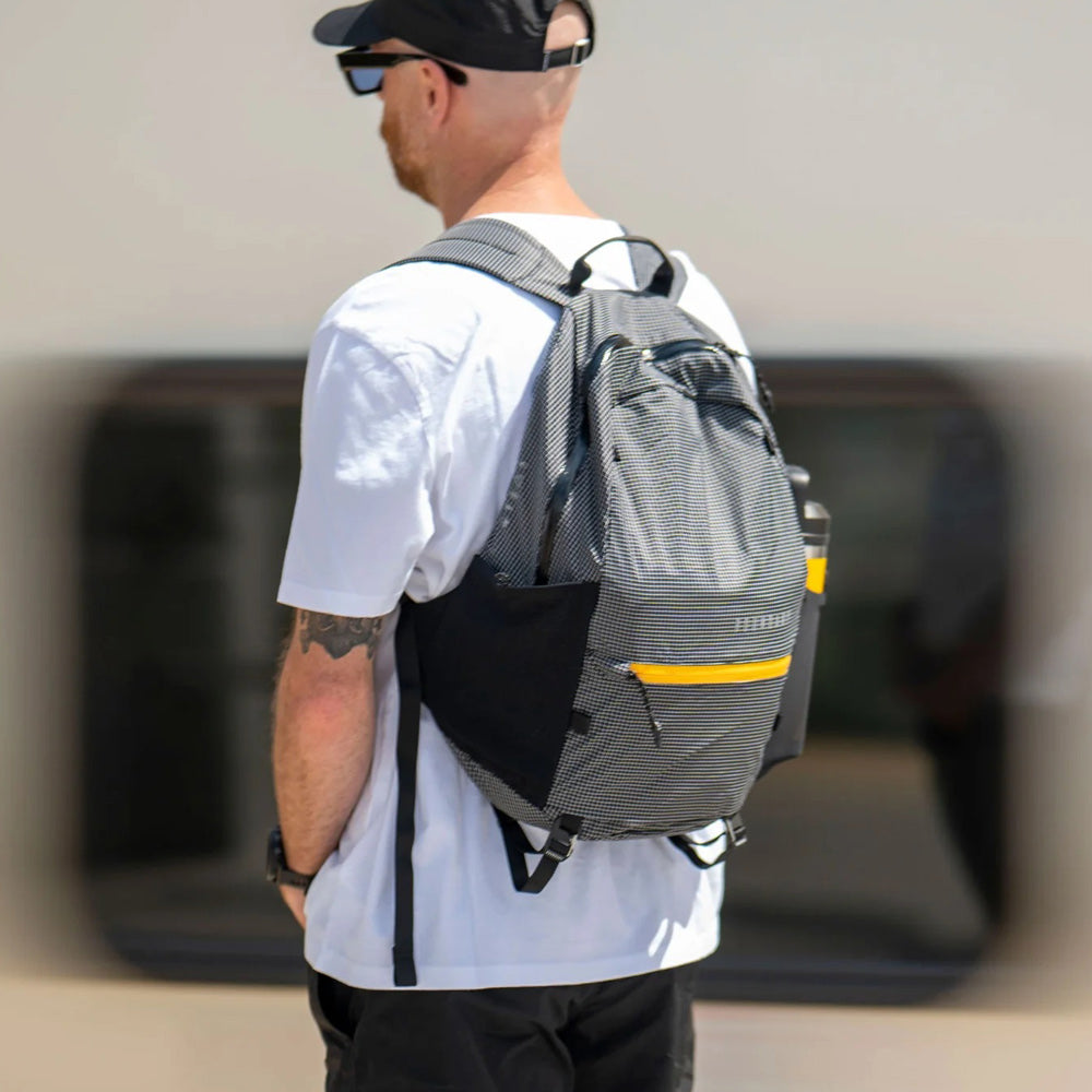 Rennen Ripstop Daypack - Grid Grey