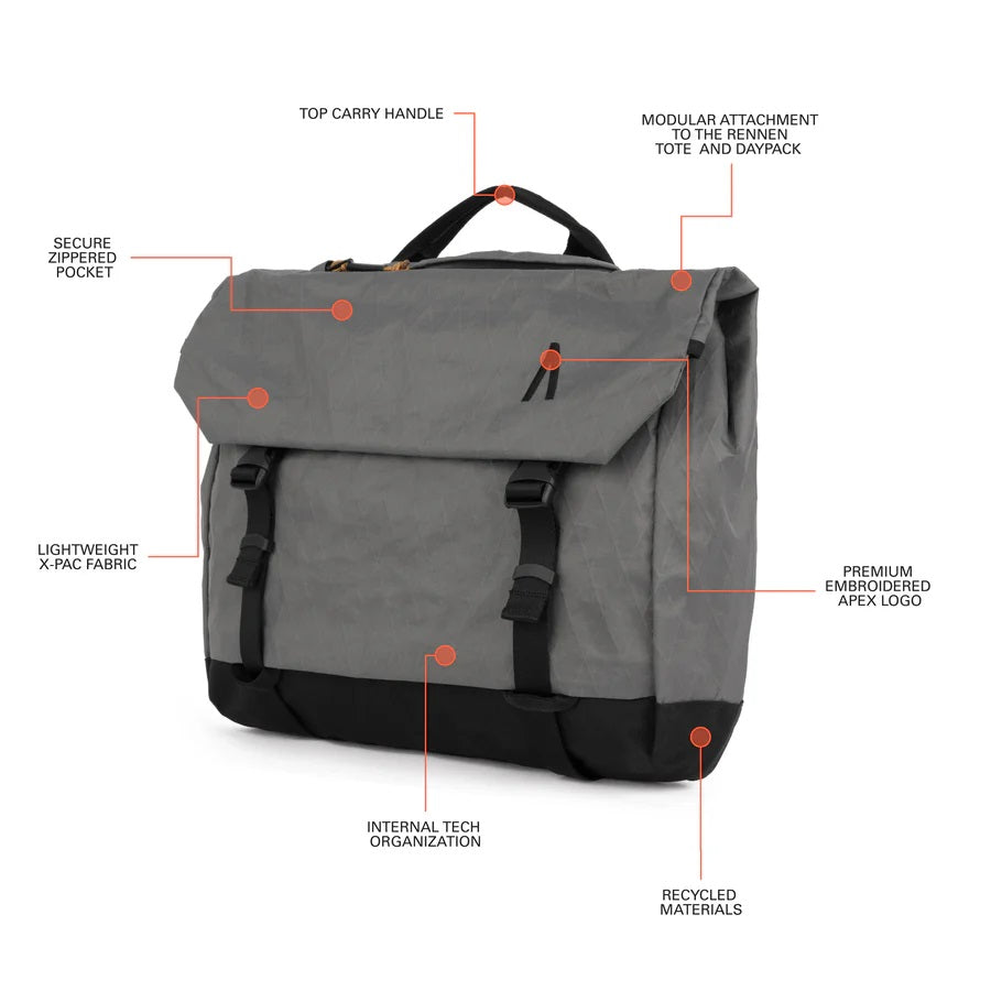 Rennen Shoulder Bag X-Pac - Grey