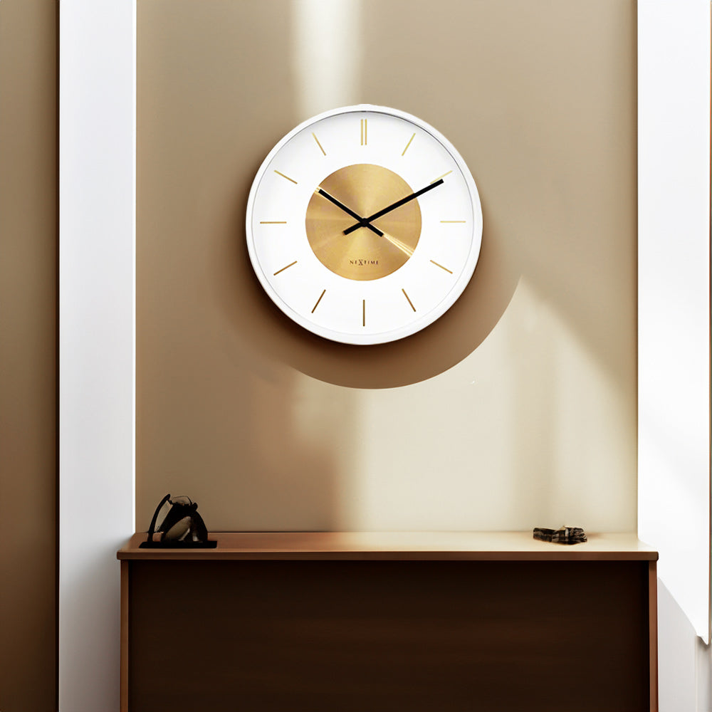 Retro II Wall Clock 25cm - White