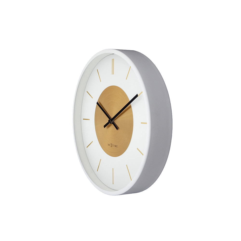 Retro II Wall Clock 25cm - White