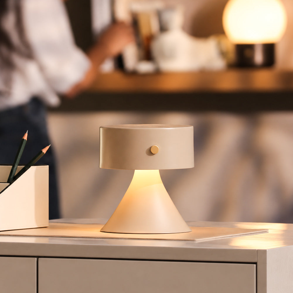 Revere Rechargeable Lamp Small - Taupe