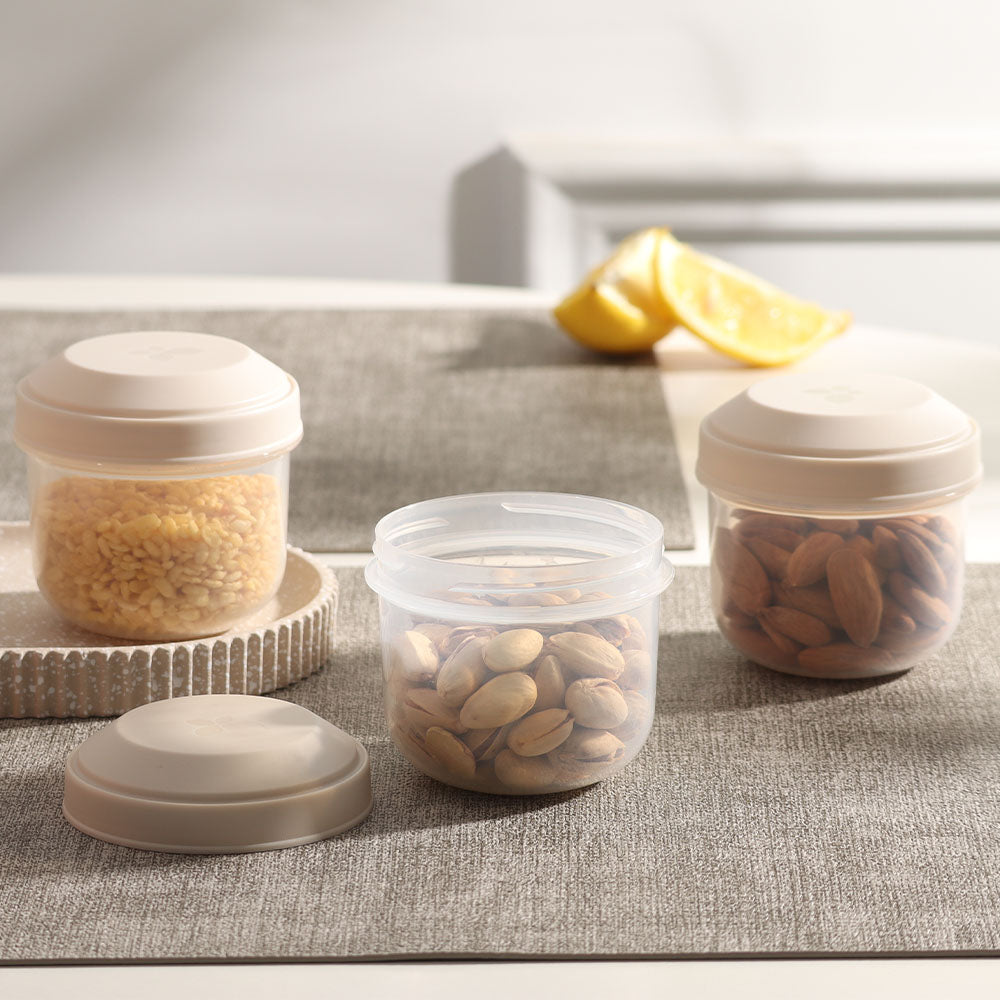 Rikko Snack Boxes, Set of 3 - Oat