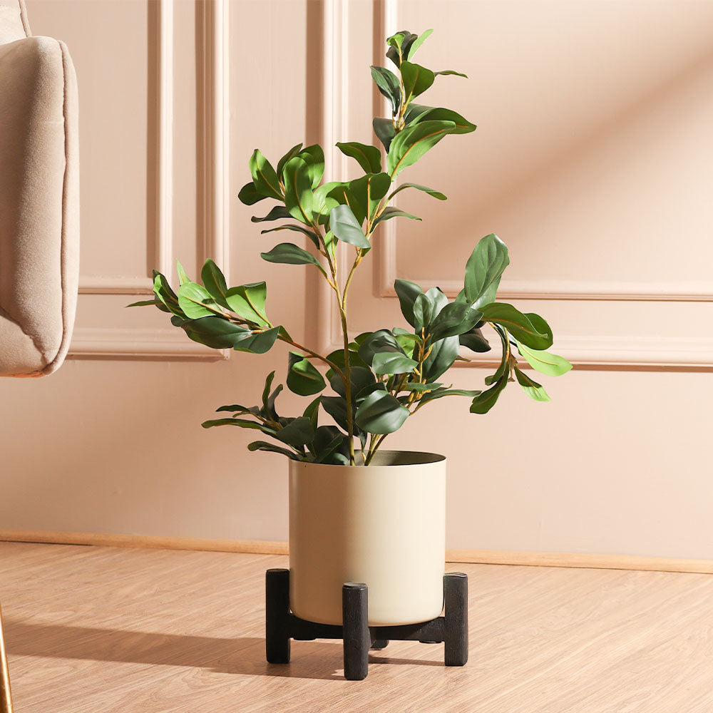 Peperomia Artificial Potted Plant - Medium