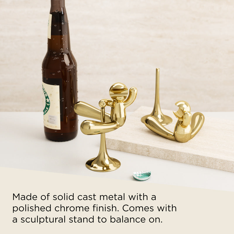 Rodeo Bottle Opener - Brass