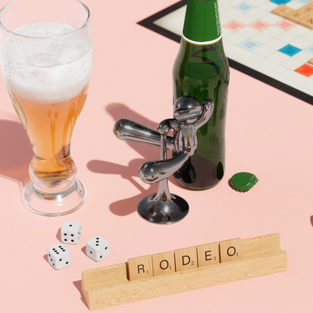Rodeo Bottle Opener - Titanium